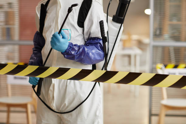 Professional Infectious Disease Decontamination technician working in Waldo, FL